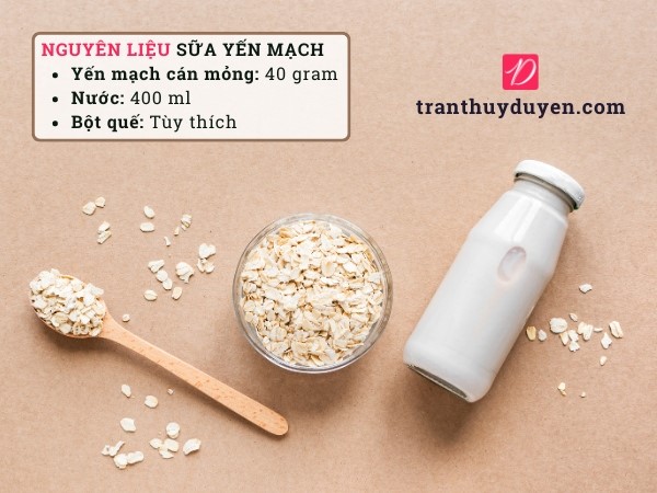 Công thức sữa yến mạch lành tính cho bé