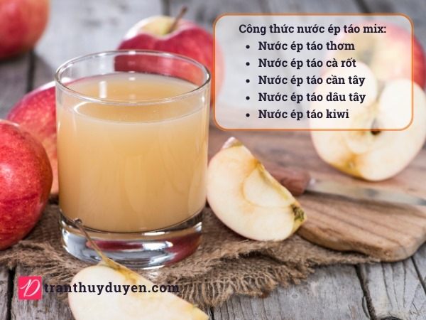 Nước ép táo mix