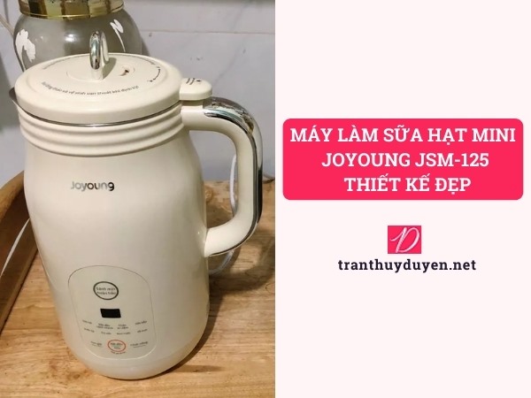 Máy làm sữa hạt cỡ nhỏ Joyoung JSM-125 thiết kế đẹp