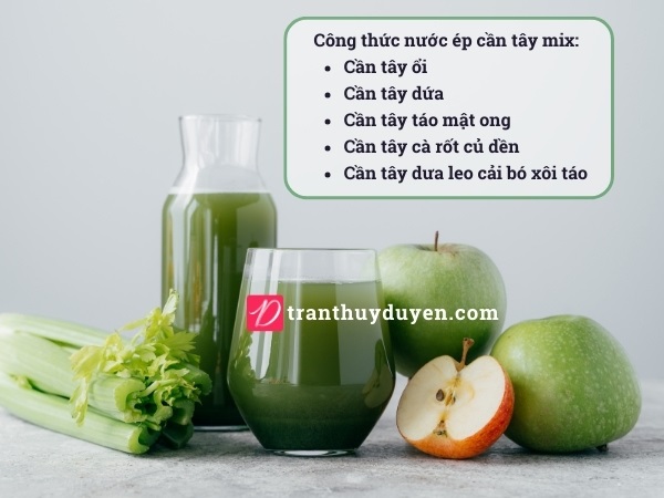 Nước ép cần tây mix