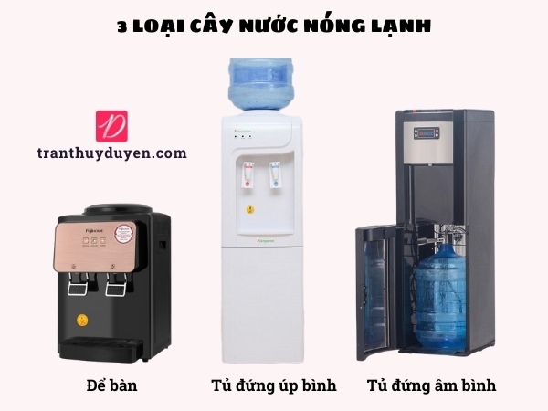 3 loại cây nước nóng lạnh