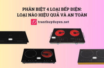 4 loại bếp sử dụng điện