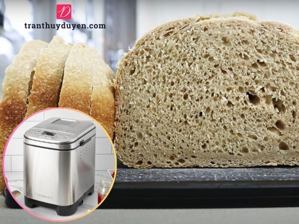 Bánh mì sourdough làm bằng máy làm bánh mì