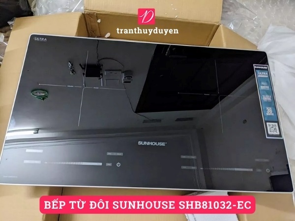Bếp từ đôi giá rẻ Sunhouse SHB81032-EC
