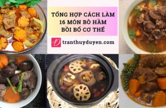 Một số món bò hầm ngon miệng
