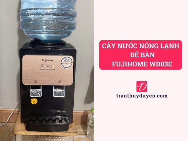 Cây nước để bàn Fujihome WD03E