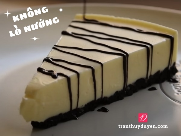 Cheesecake không dùng lò nướng