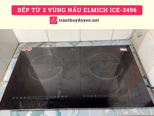 Bếp từ 2 vùng nấu Elmich ICE-3496
