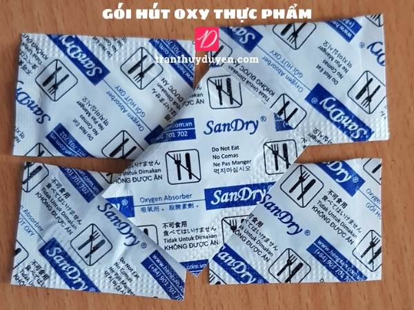 Gói oxy trong túi đựng thực phẩm