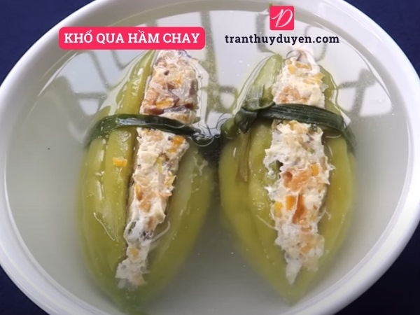 Khổ qua hầm chay