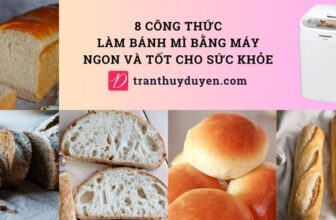 Các loại bánh mì làm bằng máy
