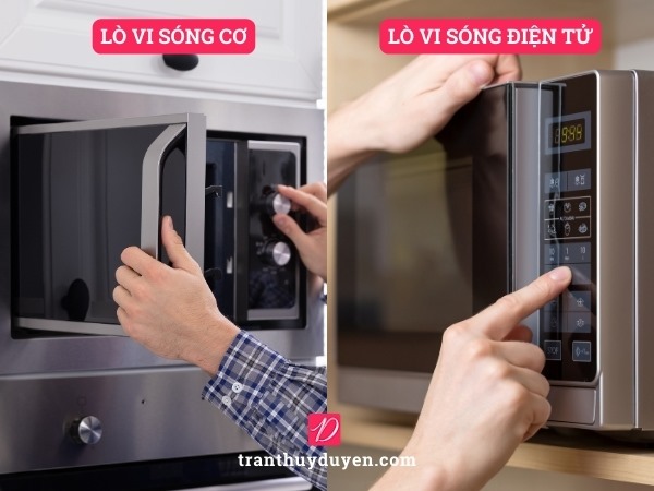 Lò vi sóng cơ và lò vi sóng điện tử