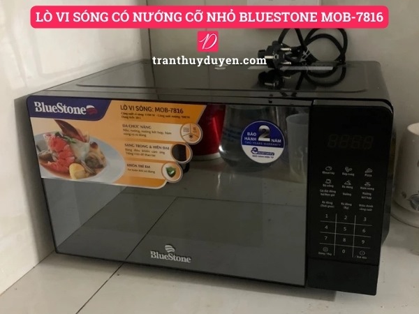 Lò vi sóng có nướng cỡ nhỏ BlueStone MOB-7816