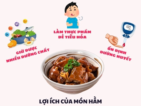 Các lợi ích của món hầm