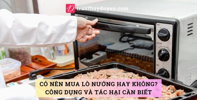 Lò nướng có nhiều công dụng và một số tác hại