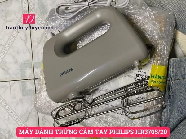 Máy đánh trứng cầm tay Philips HR3705/20