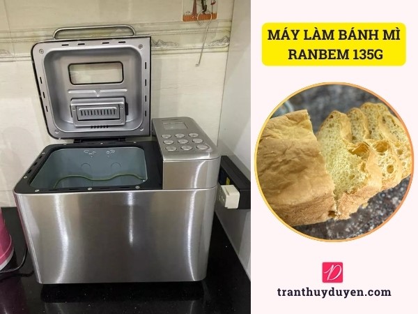 Máy làm bánh mì Ranbem 135G
