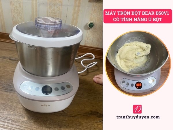 Máy trộn bột Bear B50V1 có tính năng ủ bột