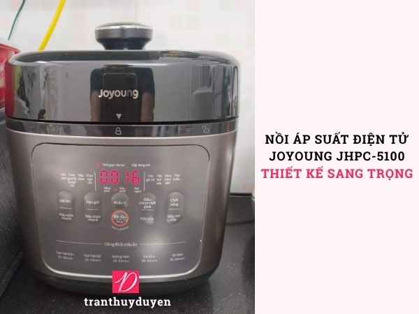 Nồi áp suất điện tử Joyoung JHPC-5100 thiết kế sang trọng