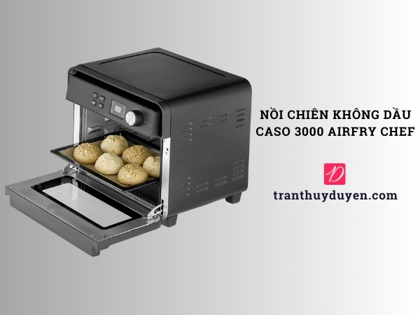 Nồi chiên không dầu Đức CASO 3000 AirFry Chef