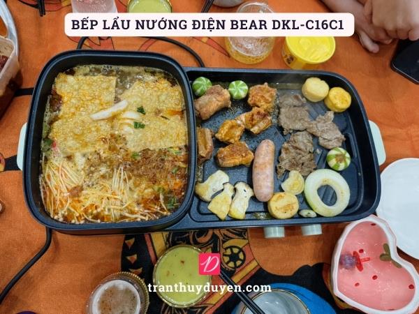 Bếp lẩu nướng điện Bear DKL-C16C1