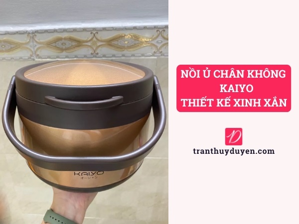 Nồi ủ nhiệt Kaiyo thiết kế xinh xắn