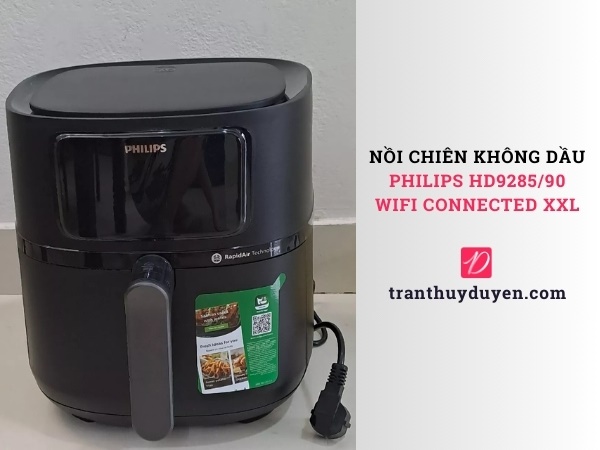 Nồi chiên không dầu Philips HD9285/90 Wifi Connected XXL