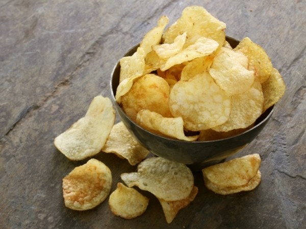 Snack khoai tây làm bằng lò nướng