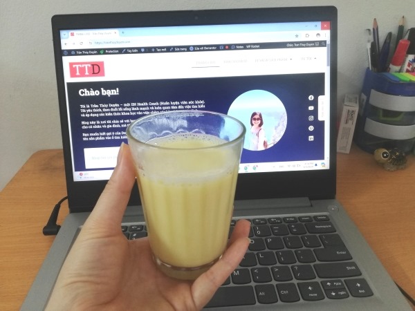Sữa hạt làm bằng máy sánh mịn, không cần lọc bã