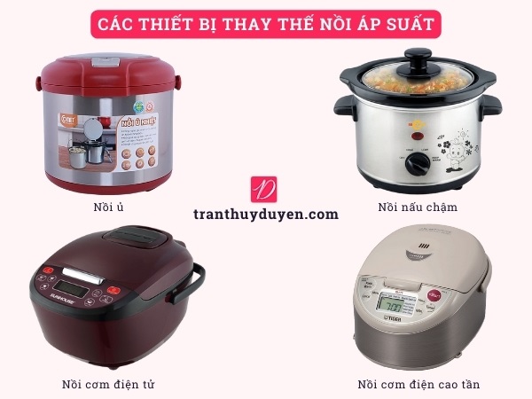Các thiết bị thay thế nồi áp suất