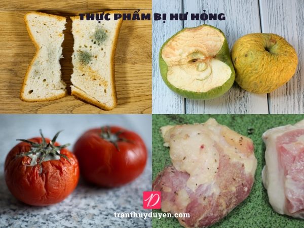 Thực phẩm bị hư hỏng
