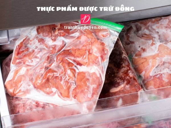 Thực phẩm được trữ đông