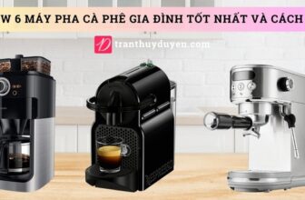 Các loại máy pha cafe tự động tốt cho gia đình
