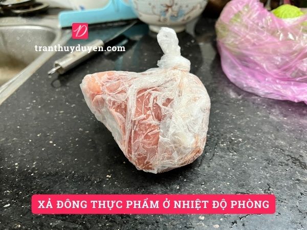 Xả đông thực phẩm